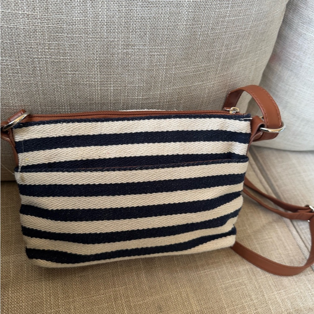 Nautical striped crossbody bag - Picture 5 of 16